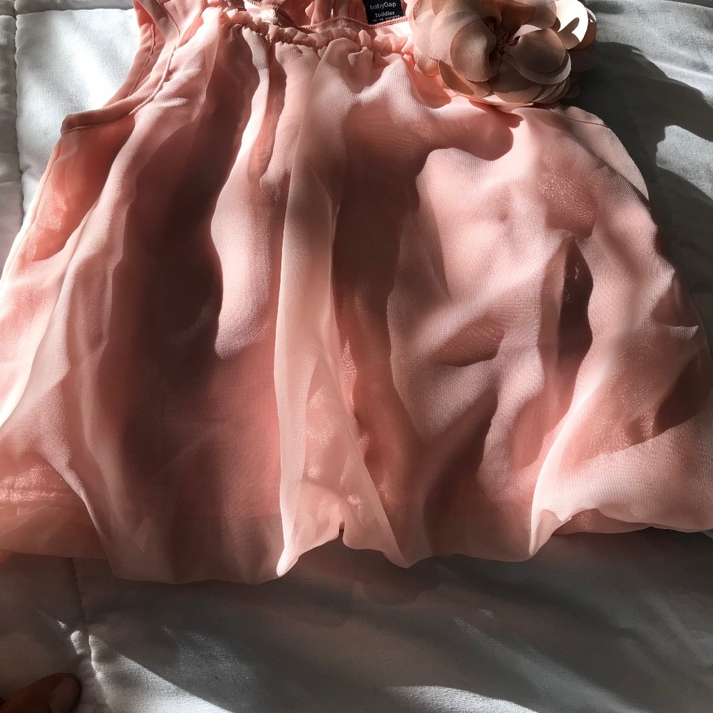 Toddler pink blouse